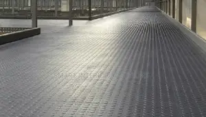 Easy Clean Rubber Coin Carpet