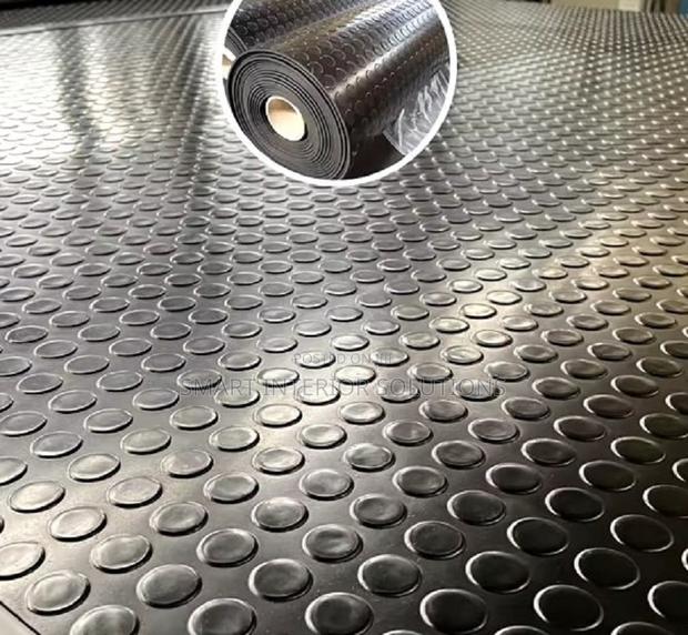Washable Rubber Coin Carpet - main view
