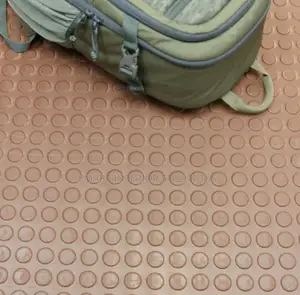 Shock Absorbing Coin Carpet