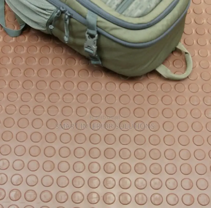 Shock Absorbing Coin Carpet