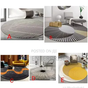 Modern Minimalist Round Rugs Diameter 80cm