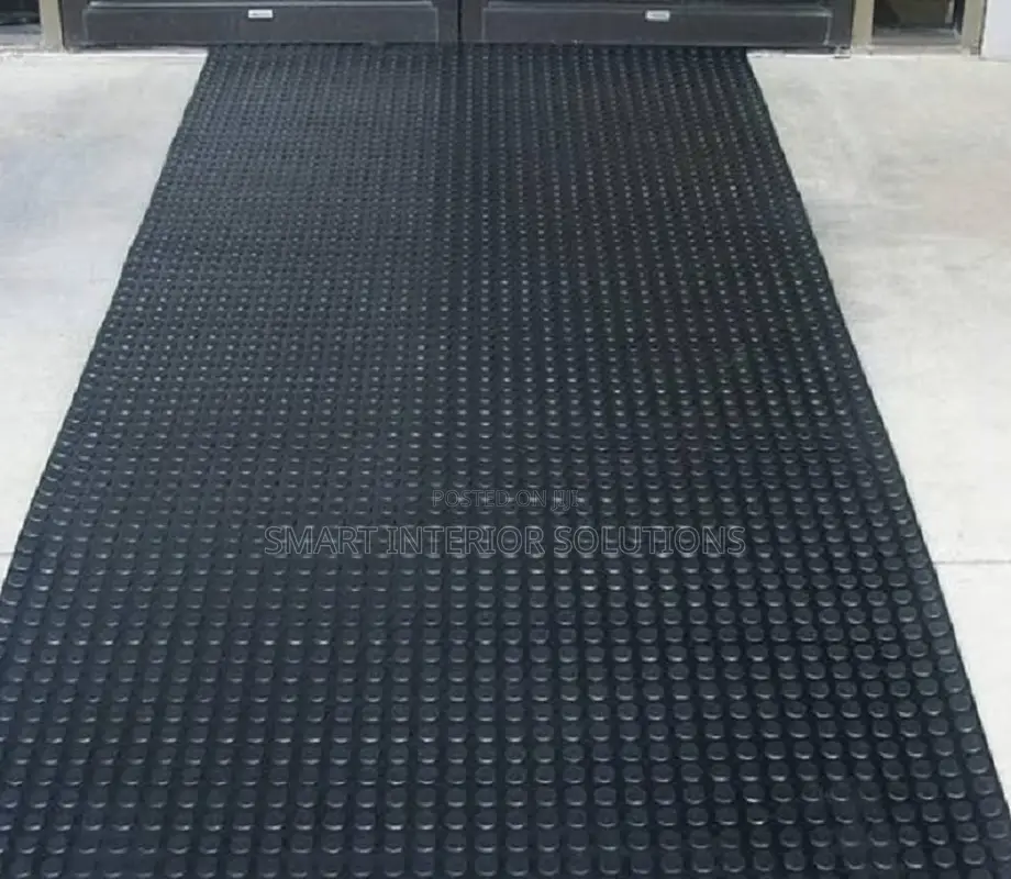 Fade Resistant Rubber Coin Carpet