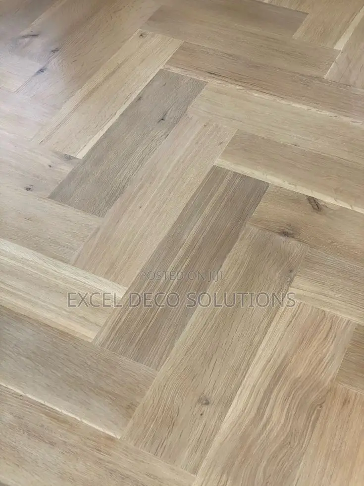 Premium Herringbone Vinyl Flooring – Durable 0.5mm Wear Layer