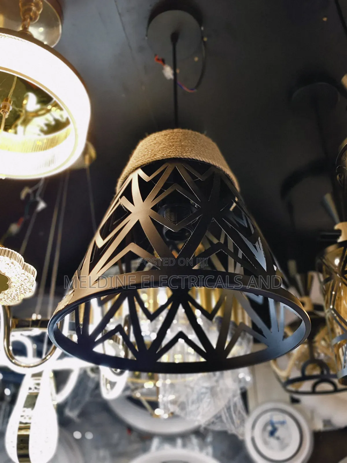 Roped Pendant Lights