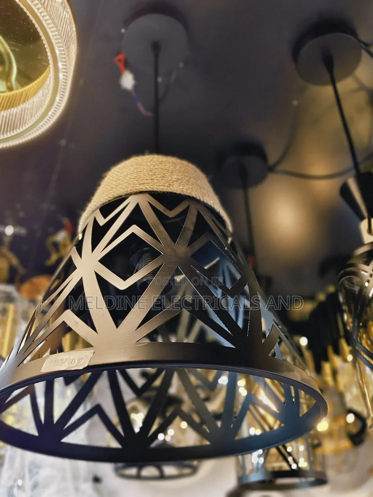 Roped Pendant Lights