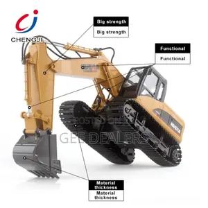 Remote Control Excavator Toy, Construction Toys