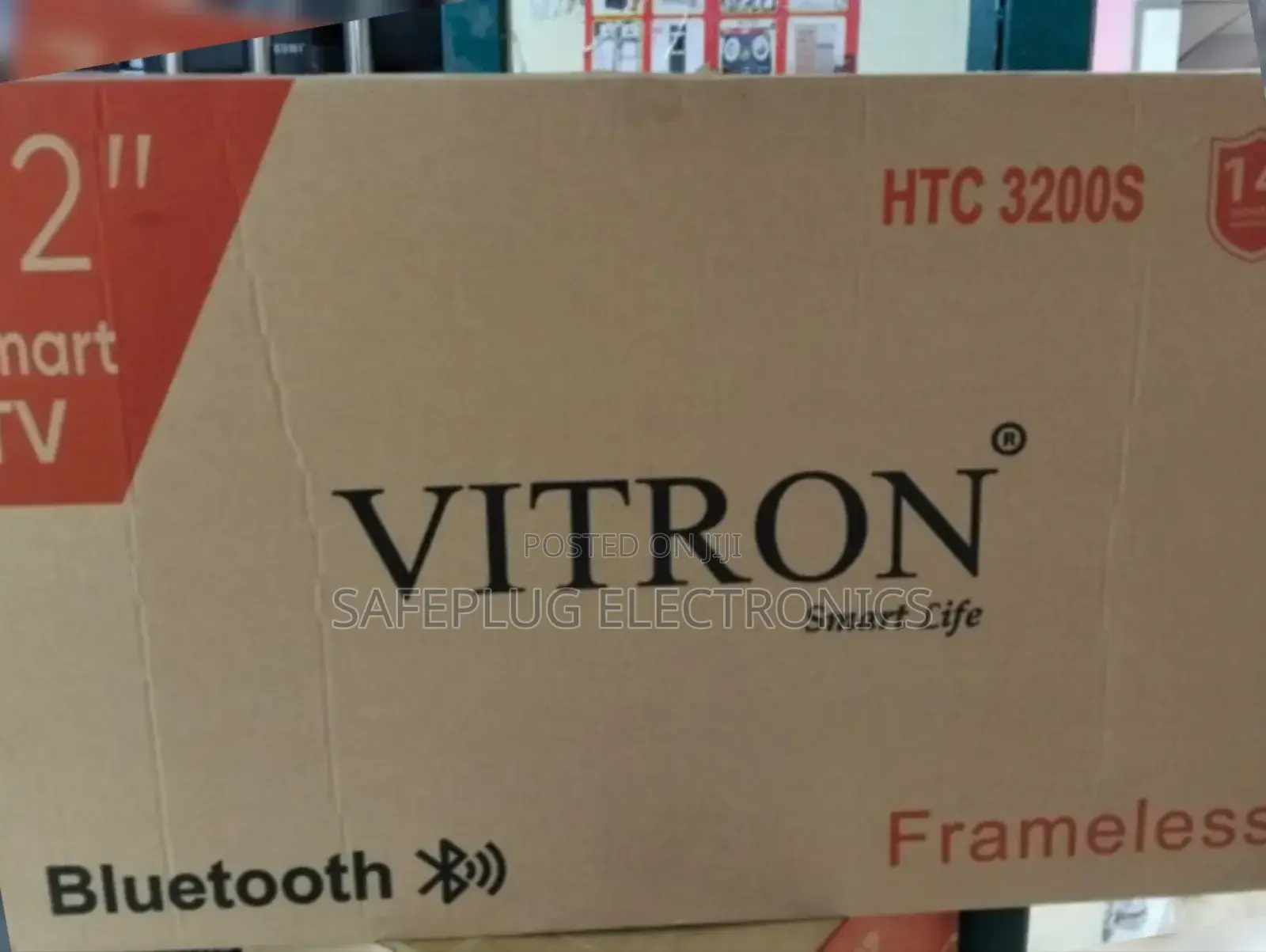 Android-Powered Vitron 32" Tv – Bluetooth, Hd Stylish! "