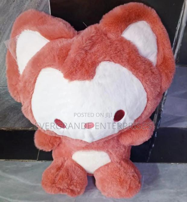 Kids Soft Doll White Red