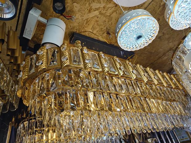 Modi 800mm X300mm Crystal Chandelier