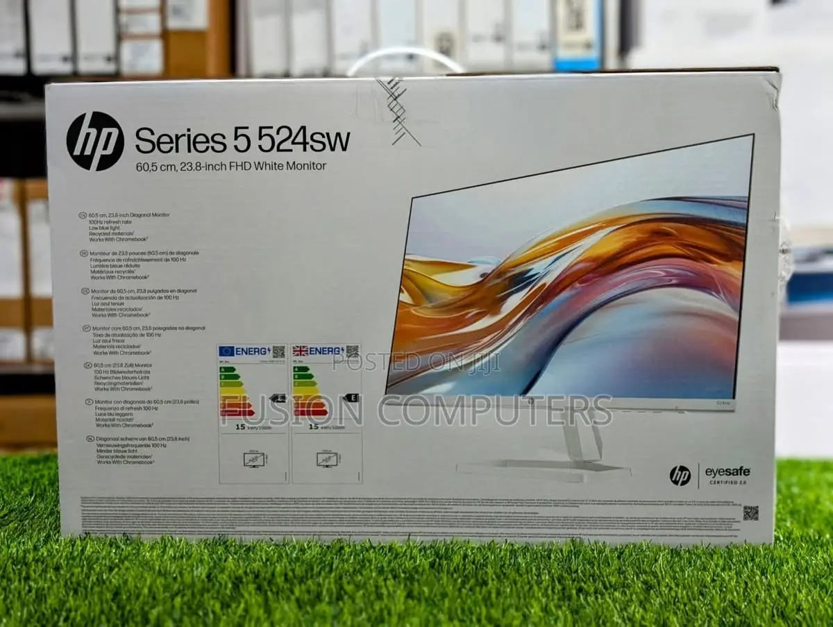 Hp Series 5 524sw 23.8 Inch FHD White Monitor