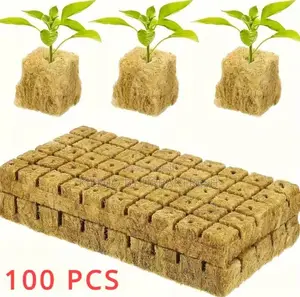 Agricultural Rockwool Cubes for Nurseries and Hydroponic Use
