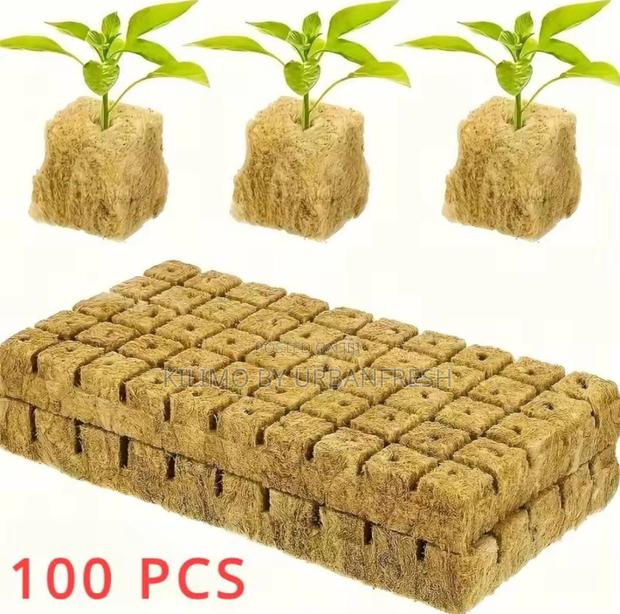 Agricultural Rockwool Cubes for Nurseries and Hydroponic Use - thumbnail 3