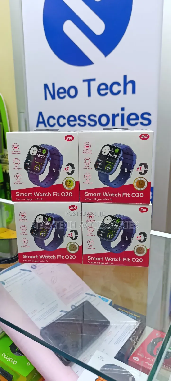 Itel Fit 020 Ip68 Waterproof Smart Watch