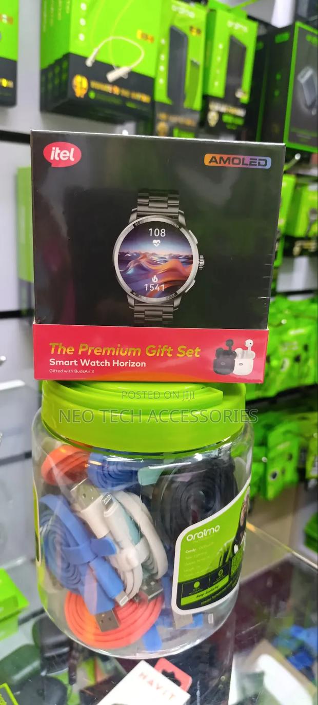 Itel Horizon 1.43" Amoled Screen Smart Watch With Metallic Strap - thumbnail 4