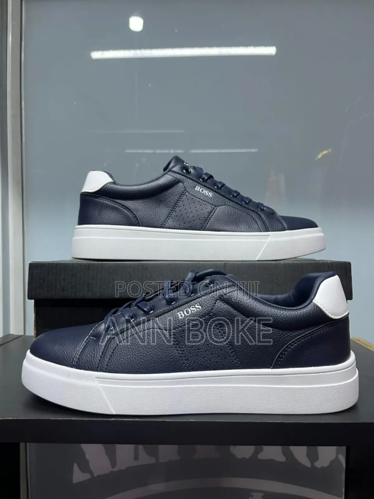 Boss Casual 
Navy Blue
Sizes 40-45