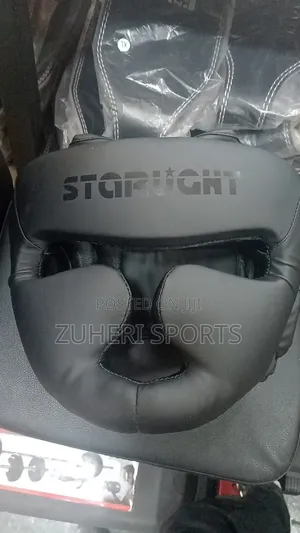Boxing Headgear Sizes Kids to Adults With Adjustable Fitting Strap