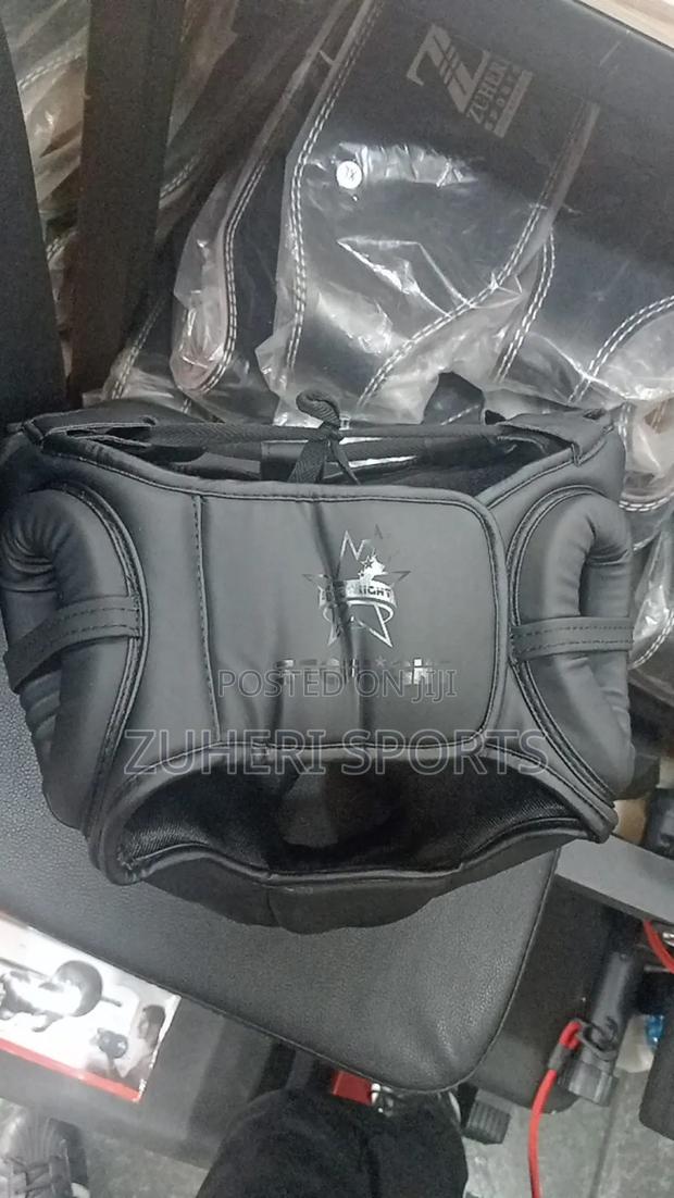 Boxing Headgear Sizes Kids to Adults With Adjustable Fitting Strap - thumbnail 2