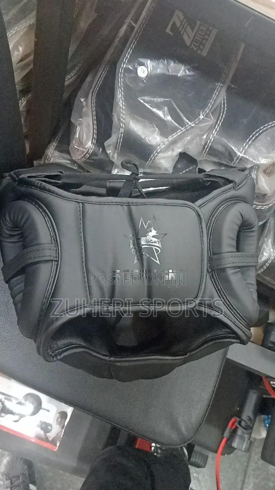 Boxing Headgear Sizes Kids to Adults With Adjustable Fitting Strap
