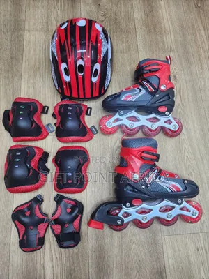 Full Set Adjustable Roller Skates Shoes For Kids