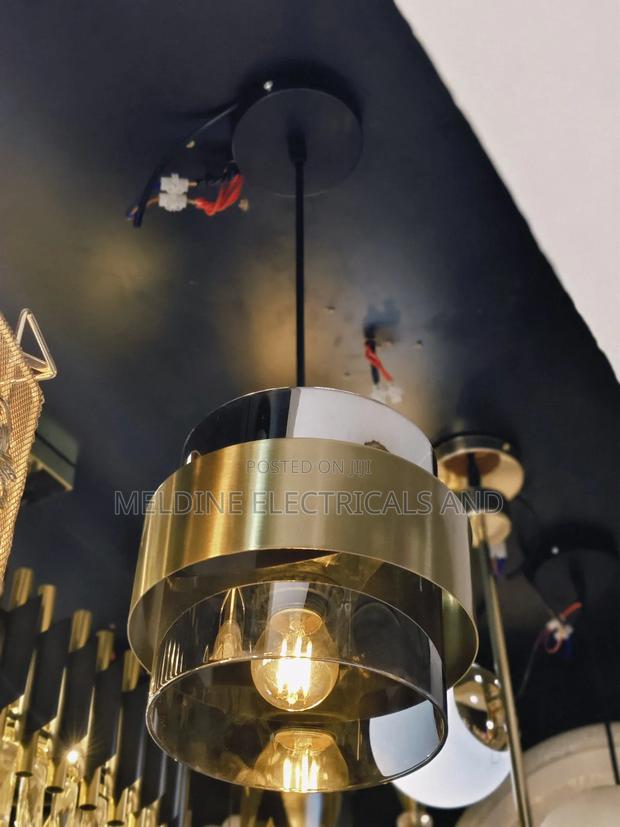 Aluminium Gold Pendant Lights - thumbnail 2