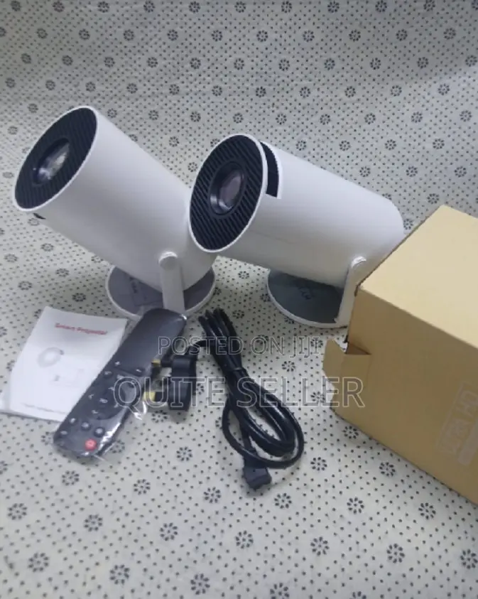 Hy300 Portable Android 12 Projector Hd Led Home Theater Projector