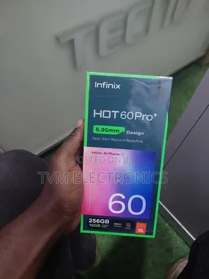 New Infinix Hot 60 Pro+ 128 GB Black