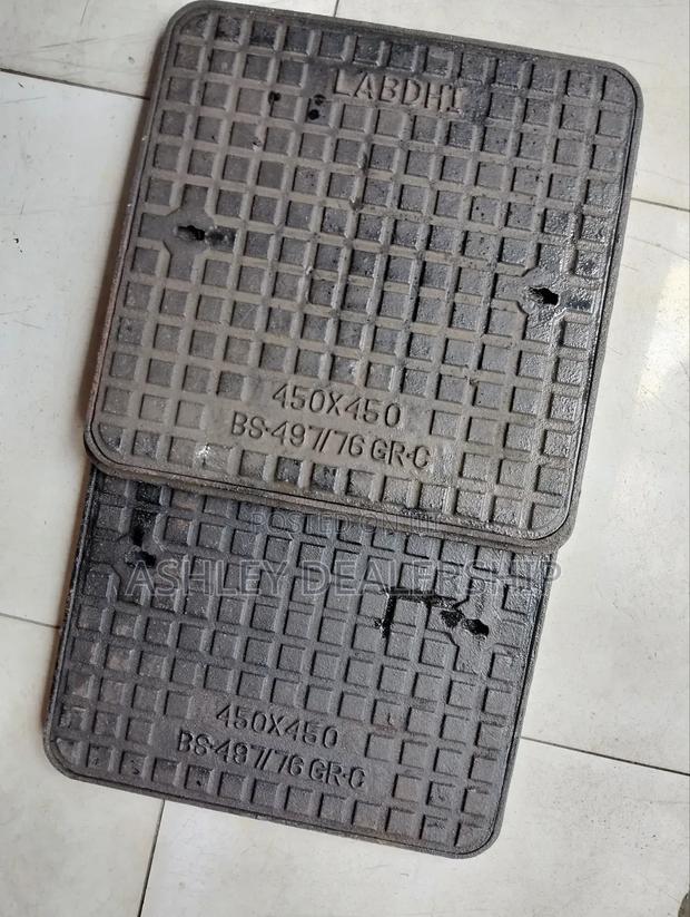 450 by 450 Cast Iron Manhole Cover
