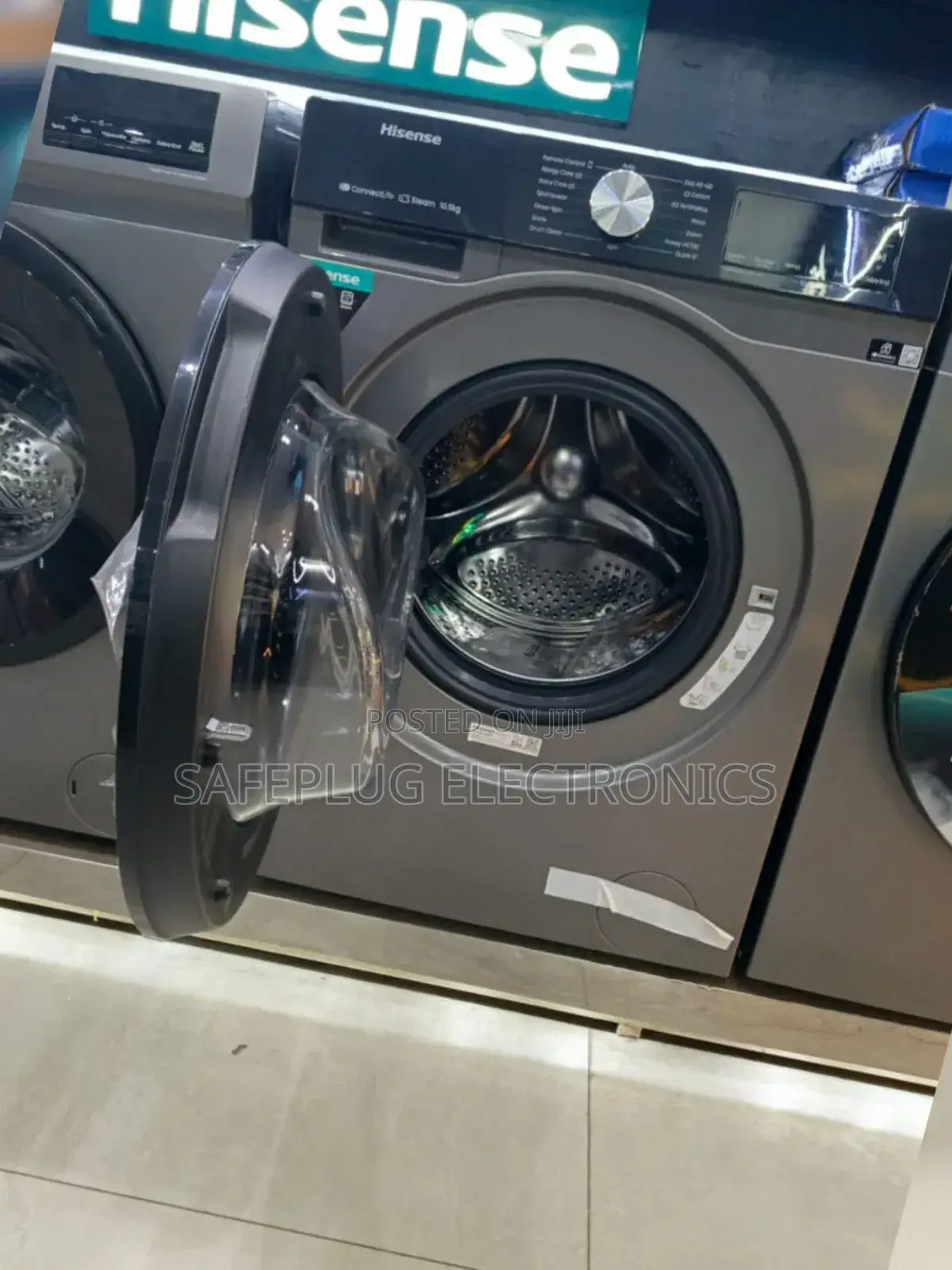 Hisense 8kg Front Load Washer – Save Water Energy! "