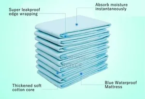 10pcs Disposable Absorbent Bed Underpads
