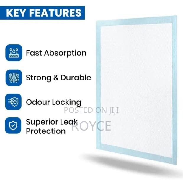10pcs Disposable Absorbent Bed Underpads - thumbnail 6