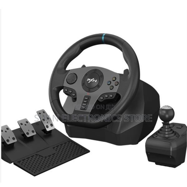 PXN V9 Driving Racing Steering Wheel With Pedals, Gear Shifter