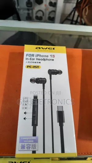 Awei Type-C Stereo Earphone. Pc-15t.