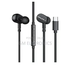 Awei Type-C Stereo Earphone. Pc-15t.