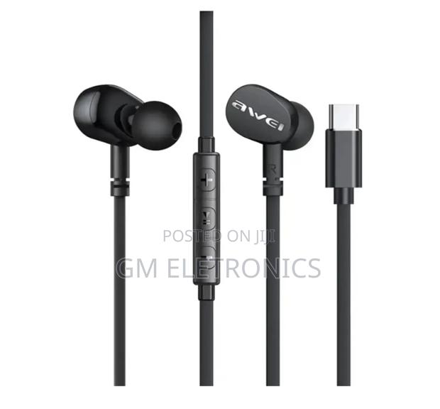 Awei Type-C Stereo Earphone. Pc-15t.