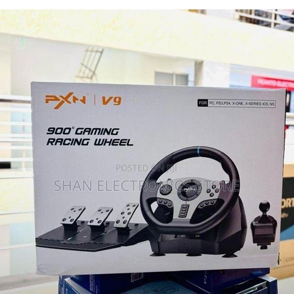 Top! Gaming Steering Wheel PXN V9 Volante Pc Gaming Racing Wheel