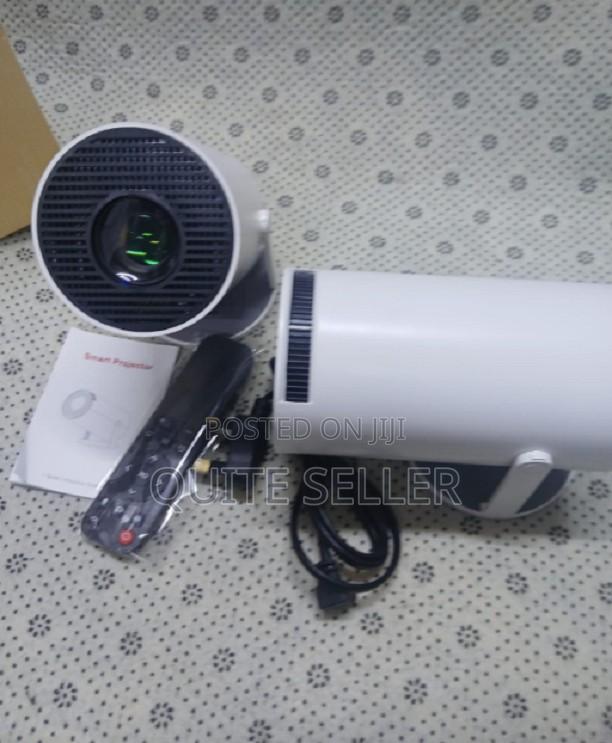 Hy300 Pro Mini Android Smart Projector - 360 Degrees Flip - thumbnail 2