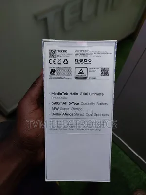 New Tecno Camon 40 Pro 4G 256 GB Black