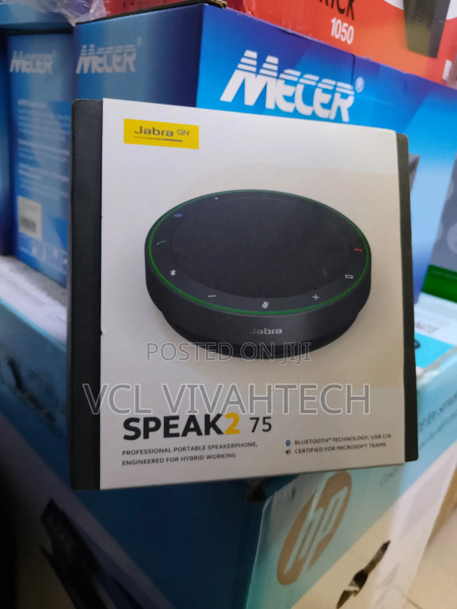 Jabra Speak2 75 Portable Speakerphone Bluetooth
