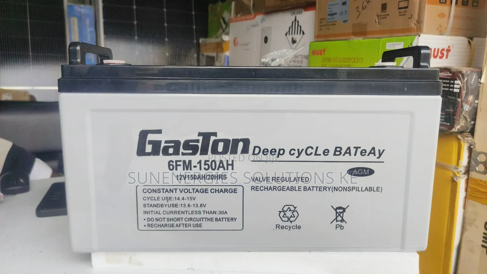 150ah 12v Gaston Gel Battery