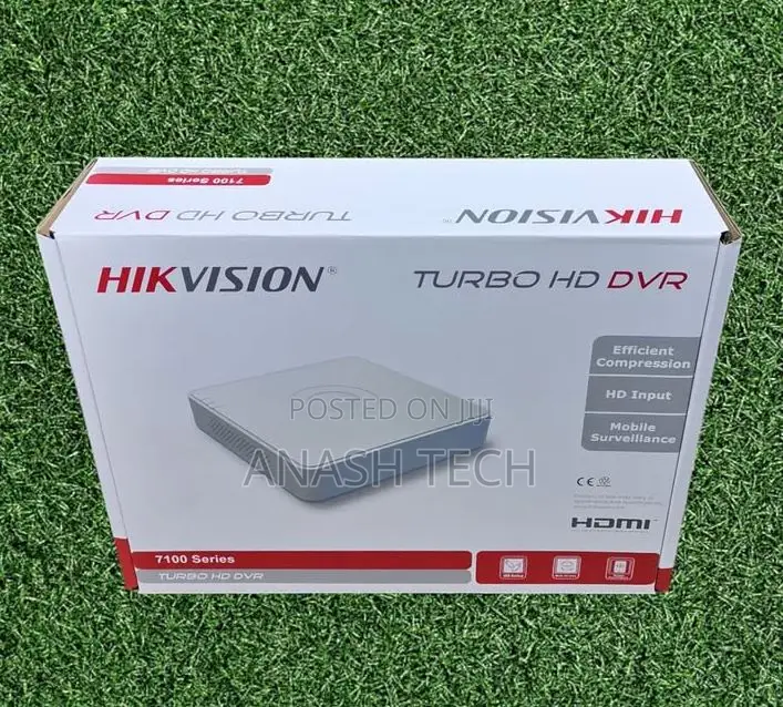 Secured New 4 Channel DVR Machine Hikvision