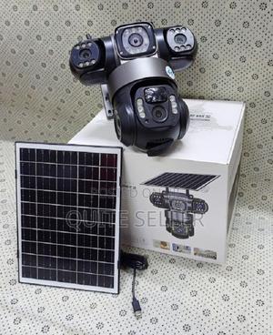 Solar Light Triple-Lens 4g Solar CCTV Surveillance Cam Tripple Lens