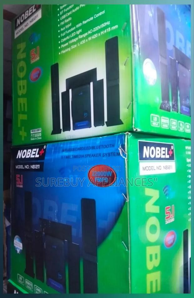 Nobel 5.1 Channel Subwoofer Nb-1211 Home Theater System - main view