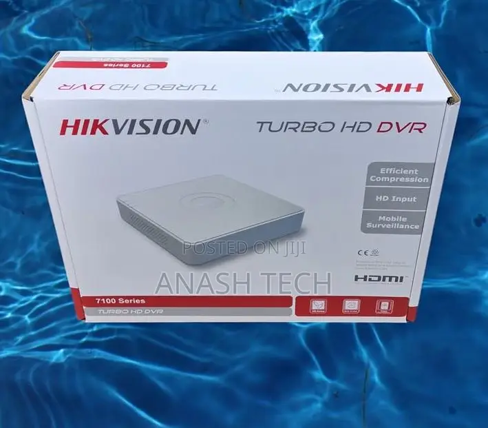 Hikvision 8 Channel Turbo Hd Upto 1080p DVR Machine-White