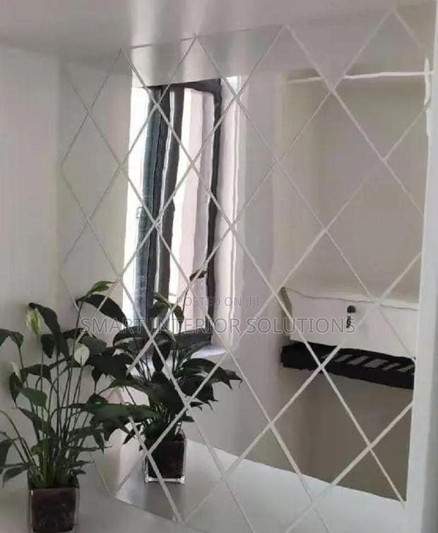 Acrylic Fancy Diamond Mirrors