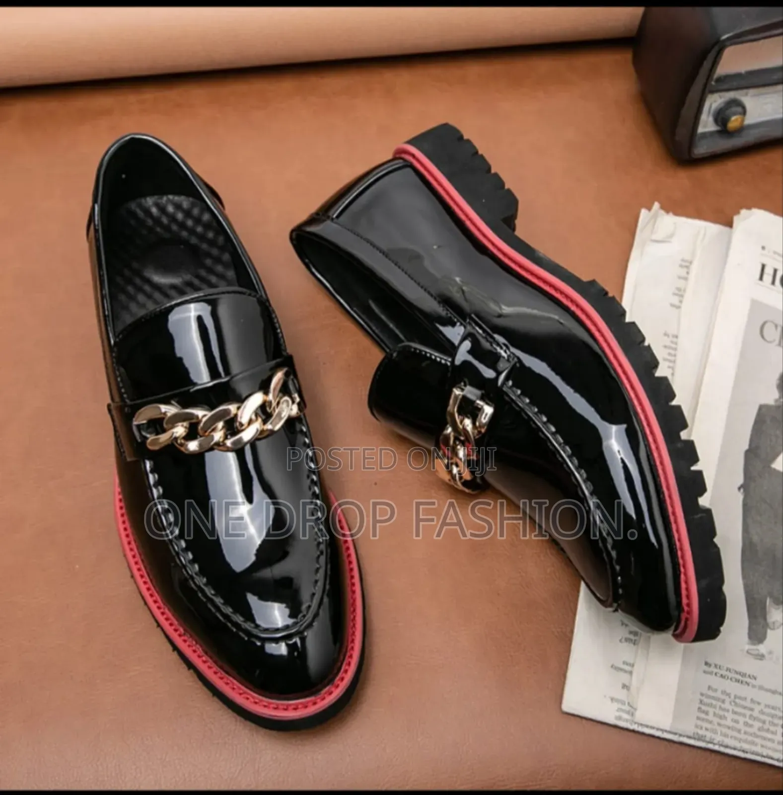 Italian Monk Smart Casual Shoes Sizes 39-46