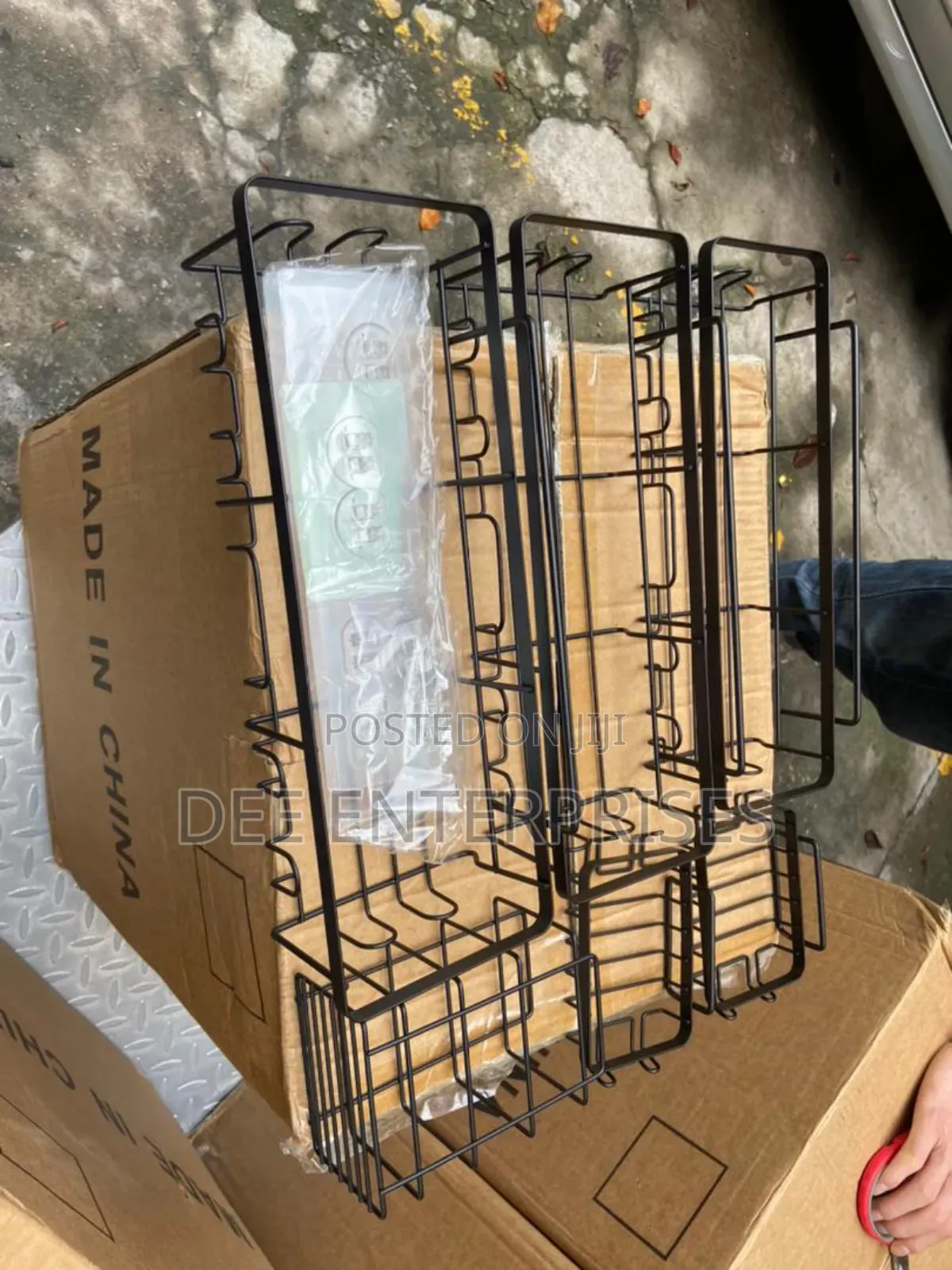 6-Pc Shower Caddy - Spacious Bathroom Shower Organizers