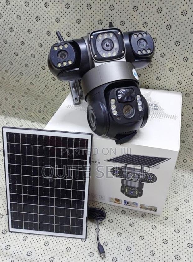 4g Smart Triple Lens PTZ Camera With Full 360° View - main view