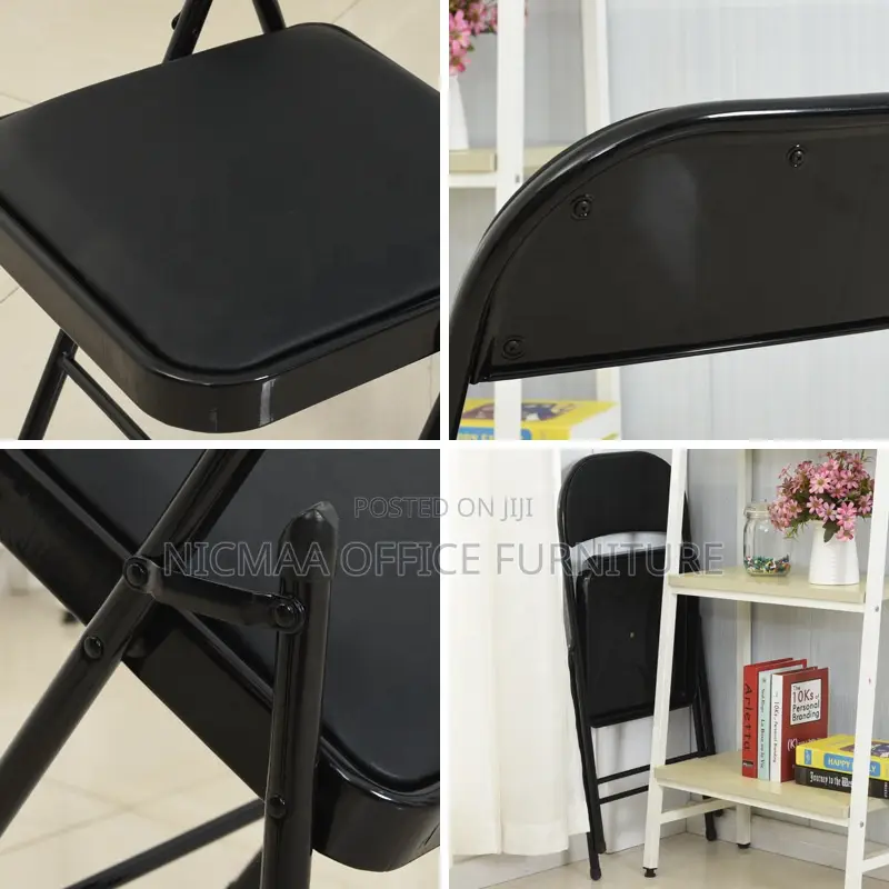 Space-Saving Comfort for Any Setup Foldable Seat