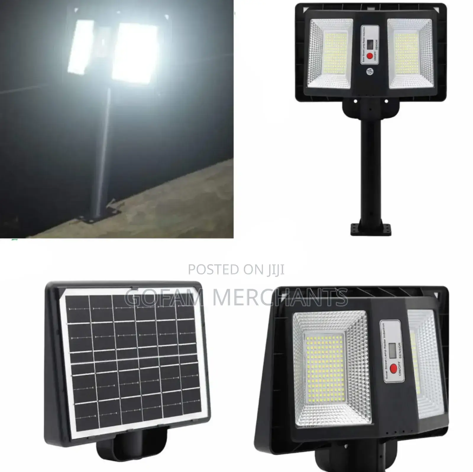 Solar Double Side 200w Street Lamp
