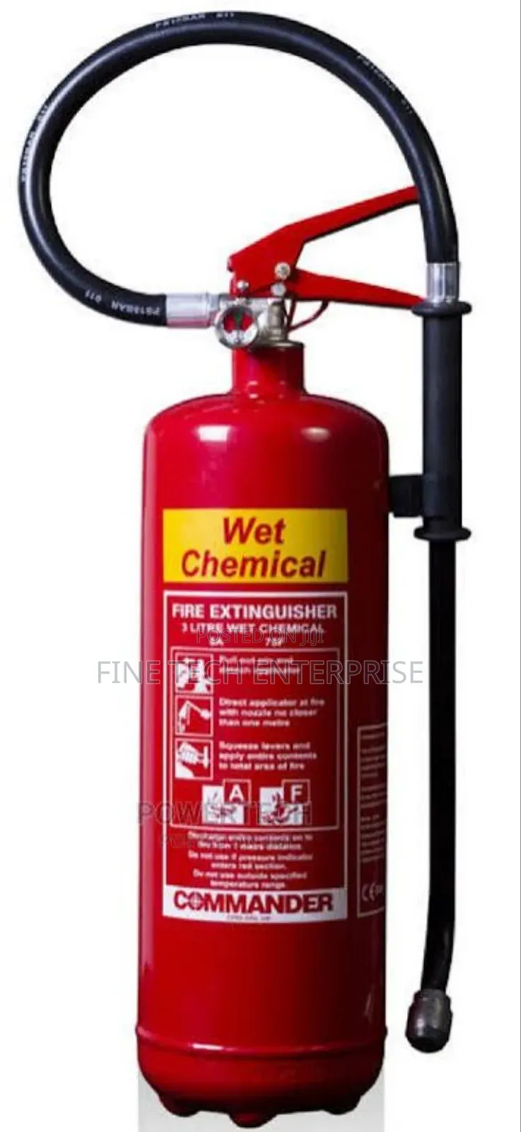 6 Litres Wet Chemical Fire Extinguisher